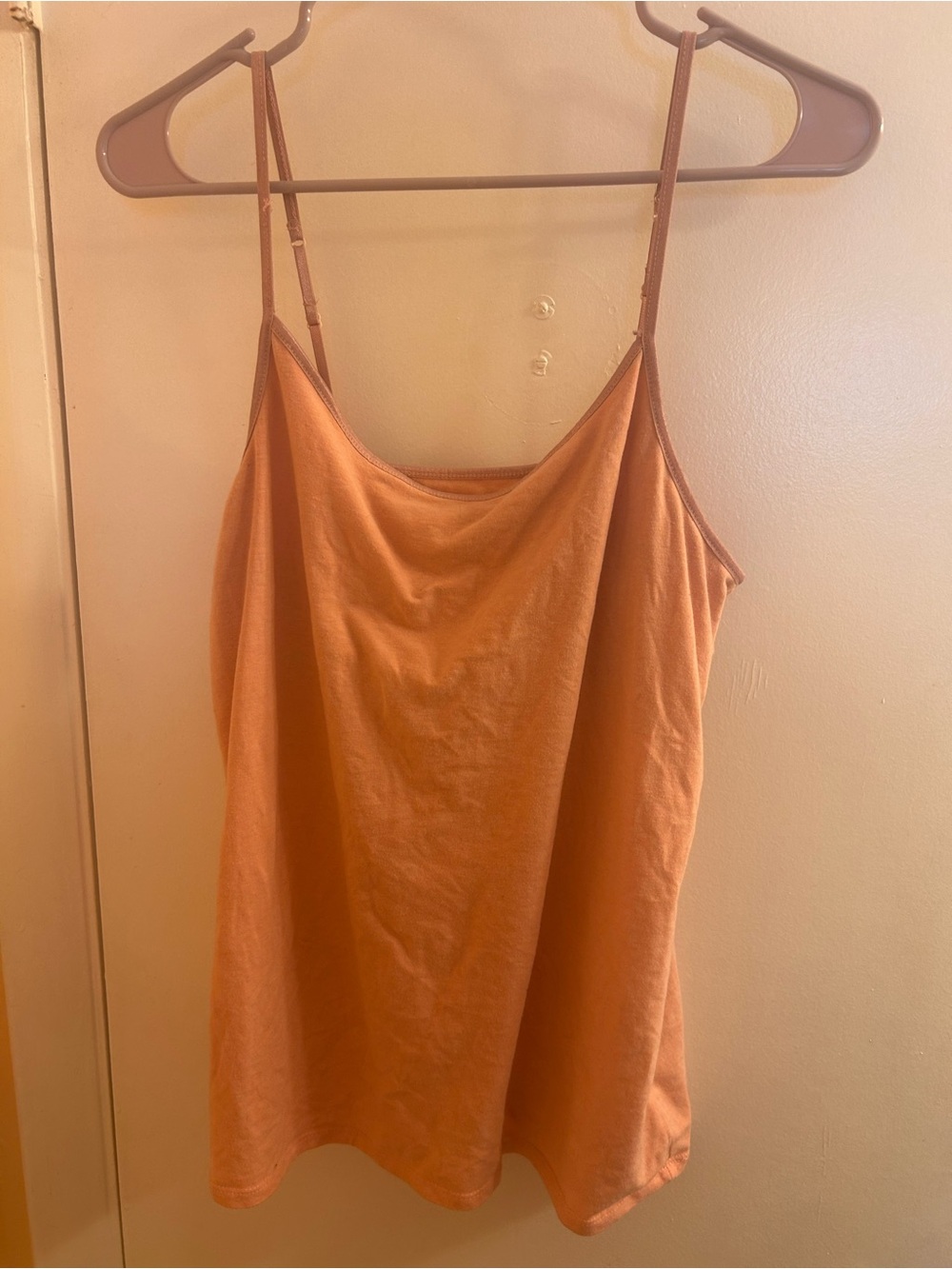 Women's Coral Spaghetti Strap Tank Top